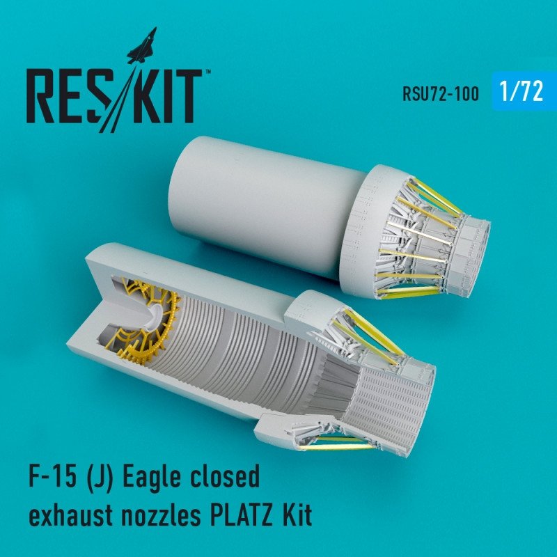 RESKIT RSU72-0100 Buses d'échappement fermées pour F-15 J Eagle Platz 1/72