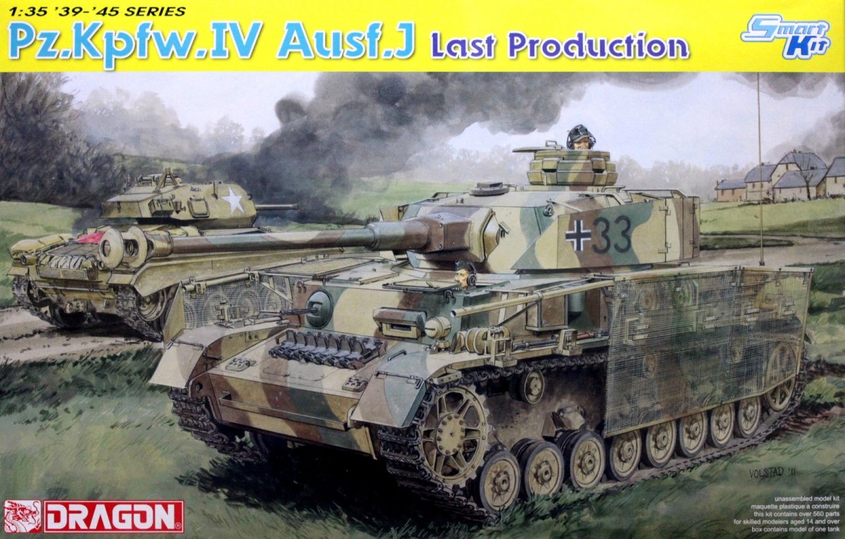 Dragon 6575 Pz.Kpfw.IV Ausf.J Dernière Production (1/35)
