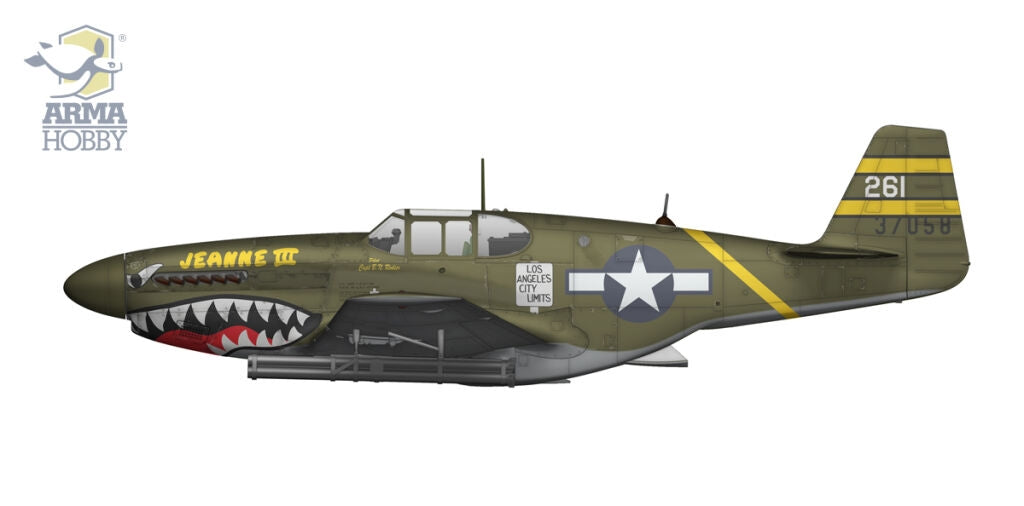 Arma Hobby 70075 P-51B Mustang Chine, Birmanie, Inde 1/72 – Bild 5