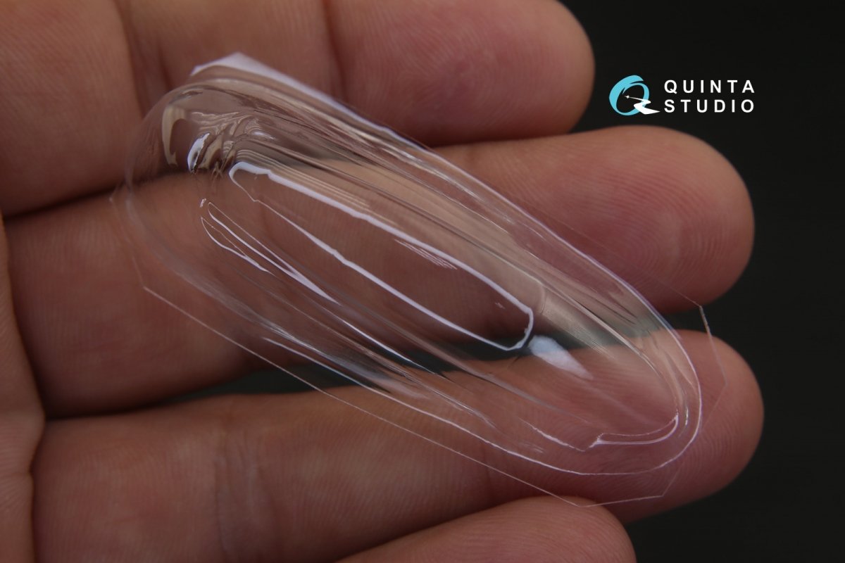 Verrière transparente thermoformée Quinta Studio QC72011 Su-27SM (pour kit Zvezda) 1/72 – image 3