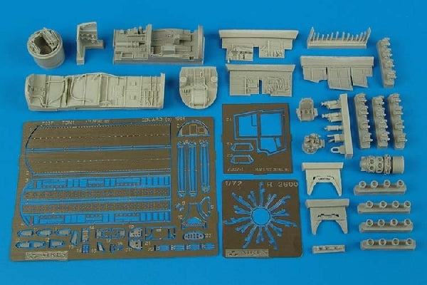 Kit de détails Aires 7007 TBM AVENGER 1/72 Hasegawa