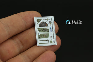 Intérieur coloré imprimé en 3D sur papier décalcomanie pour la famille Hurricane Mk.I de Quinta Studio QD72123 (Airfix) à l&amp;#39;échelle 1/72 – image 3