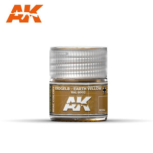 AK Interactive RC064 ERDGELB – JAUNE TERRE RAL 8002 10 ml