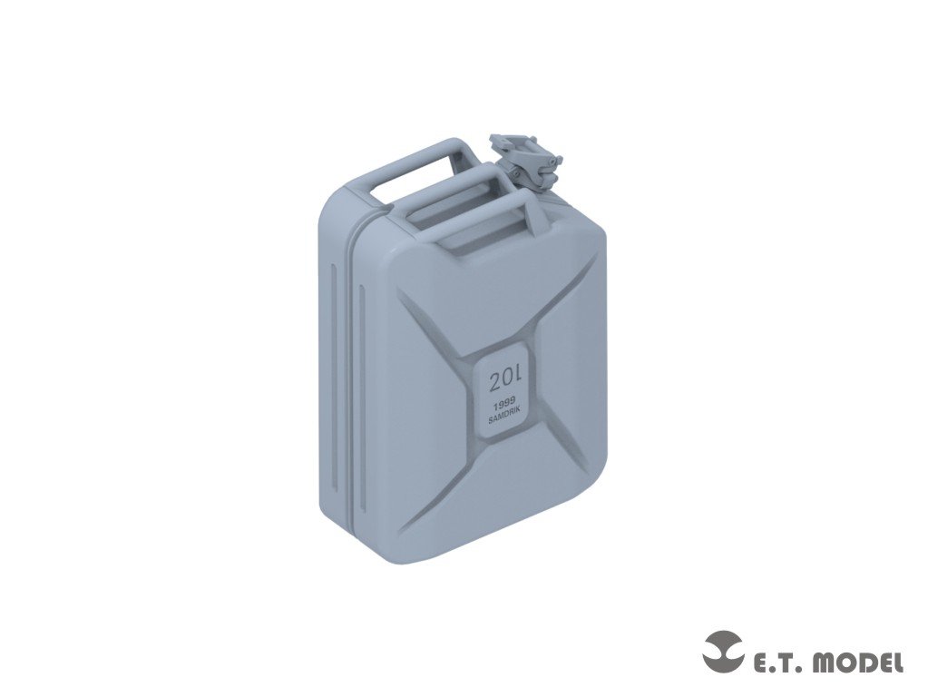Ensemble de bidons d&amp;#39;essence israéliens ET Model P35-304 de 20 L (impression 3D) à l&amp;#39;échelle 1/35 – imagen 2