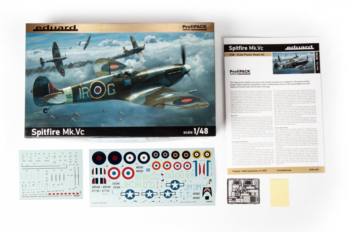 Eduard 82158 Spitfire Mk. Vc 1/48 – Bild 3