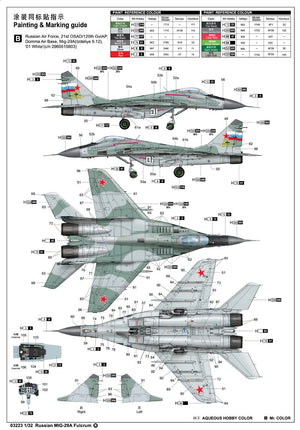 Trumpeter 03223 MIG-29A Fulcrum russe au 1/32 – image 4