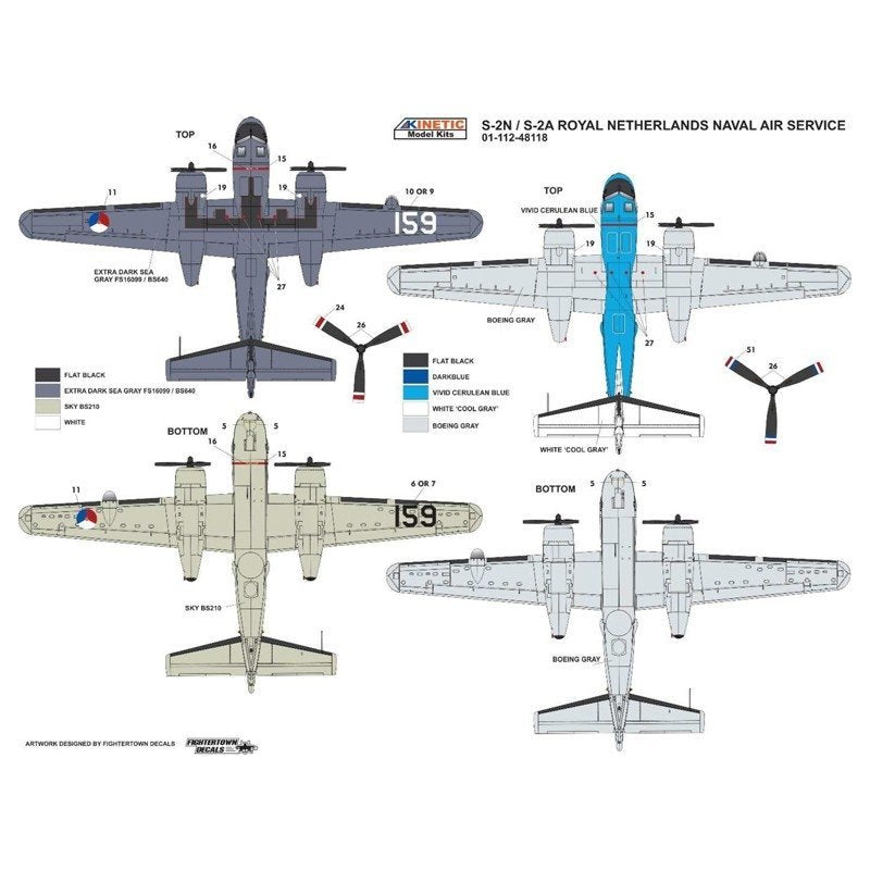 Kinetic K48118 S-2A Pays-Bas 1/48 – Bild 2
