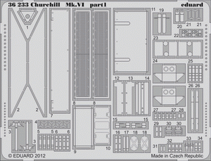 Eduard 36233 Churchill Mk. VI 1/35 AFV Club – zdjęcie 2