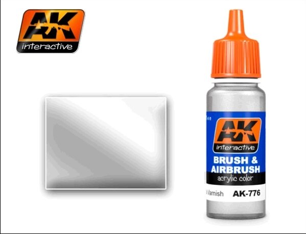 Vernis satiné AK776 d&amp;#39;AK Interactive, 18 ml
