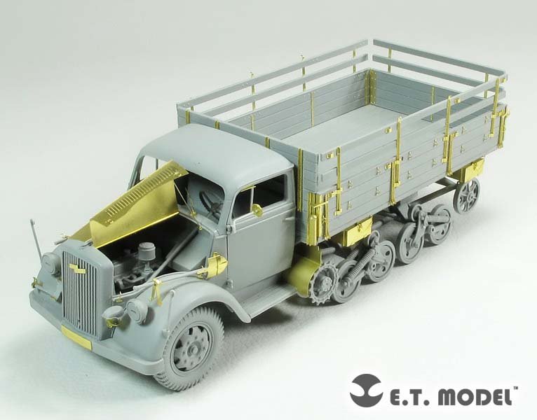 ET Model E35-168 WWII German Sd.Kfz.3a Maultier Half-Track (For DRAGON 6761) (1/35) – Bild 2