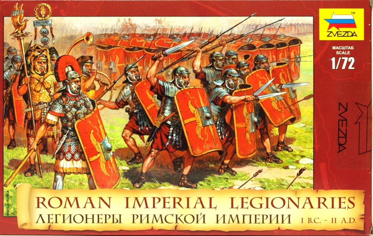 Zvezda 8043 Infanterie Impériale Romaine I BC-II AD 1/72