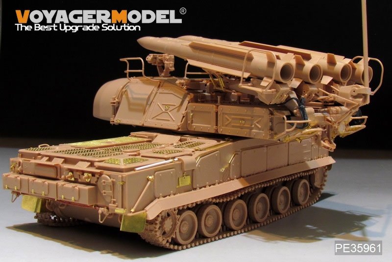 Kit de modernisation Voyager Model PE35961 pour système de missiles de défense aérienne russe moderne 9K37M1 BUK, compatible avec le modèle MENG SS-014 au 1/35 – Bild 10