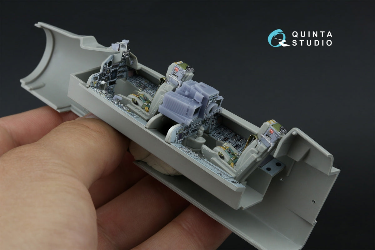Quinta Studio QD+48519 Tornado ECR 3D-Printed coloured Interior on decal paper (Italeri) (with 3D-printed resin parts) 1/48 – zdjęcie 8