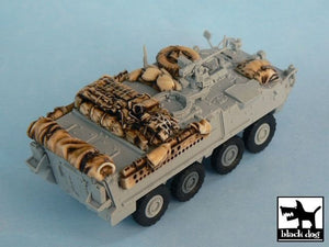 Black Dog T72002 M1126 STRYKER Guerre d&amp;#39;Irak pour Trumpeter 07255 1/72 – immagine 2