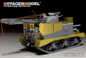 Véhicule de dépannage de char américain M31 de la Seconde Guerre mondiale, modèle Voyager PE35931, pour TAKOM 2088, échelle 1/35 – image 4