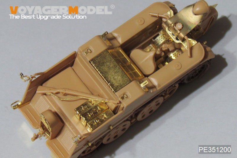 Voyager modèle PE351200 seconde guerre mondiale allemand Sd.Kfz.2 kleines Kettenkard pour TAMIYA 35377 1/35 – image 8
