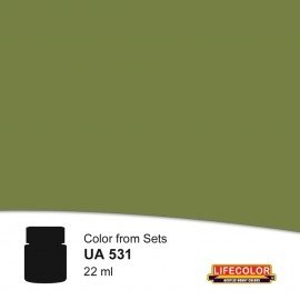 Lifecolor UA531 Vert foncé de l'armée de l'air italienne 28 FS34079 22 ml