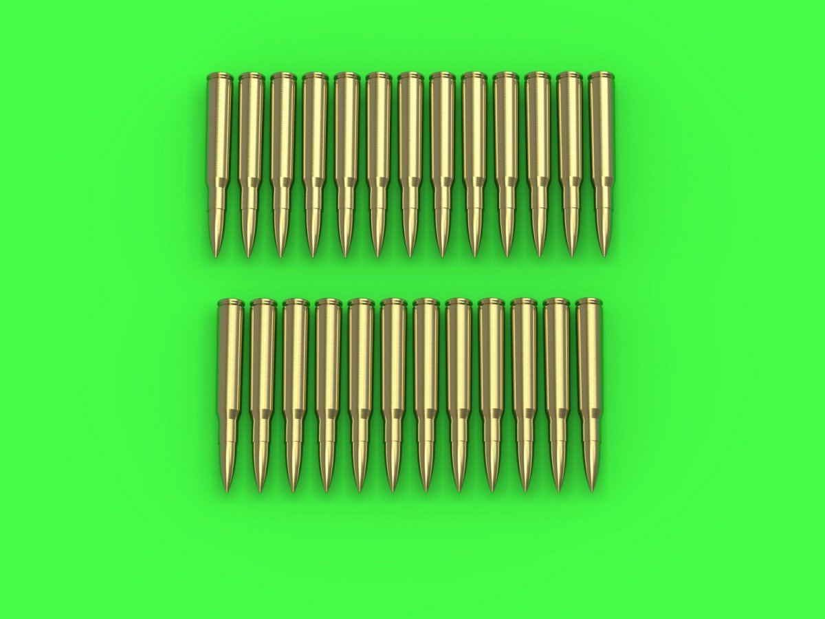 Master GM-16-004 M1919 Browning calibre .30 (7,62 mm) - cartouches (25 pièces) 1/16