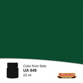 Peinture Lifecolor UA649 Vert camouflage marine impériale japonaise Type 1 22 ml