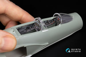 Intérieur imprimé en 3D et coloré sur papier décalcomanie (Academy) pour F-4D Phantom II tardif de Quinta Studio QD+48495 (avec pièces en résine imprimées en 3D) à l&amp;#39;échelle 1/48 – image 12