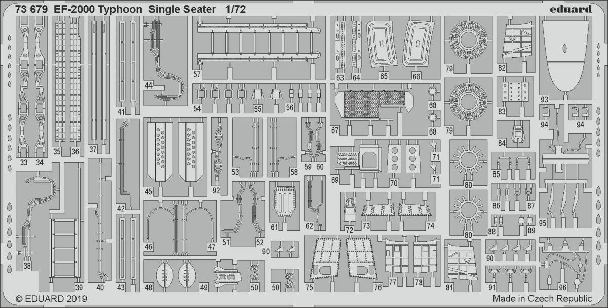 Eduard 73679 EF-2000 Typhoon Monoplace REVELL 1/72  – Bild 2