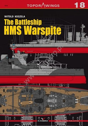 Kagero 7018 Le cuirassé HMS Warspite EN/PL