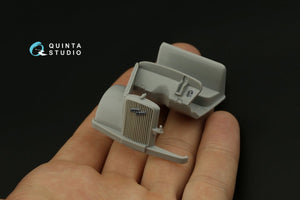 Intérieur imprimé en 3D et coloré sur papier décalcomanie Quinta Studio QD48294 pour Opel Blitz (Tamiya/Italeri) au 1/48 – image 8