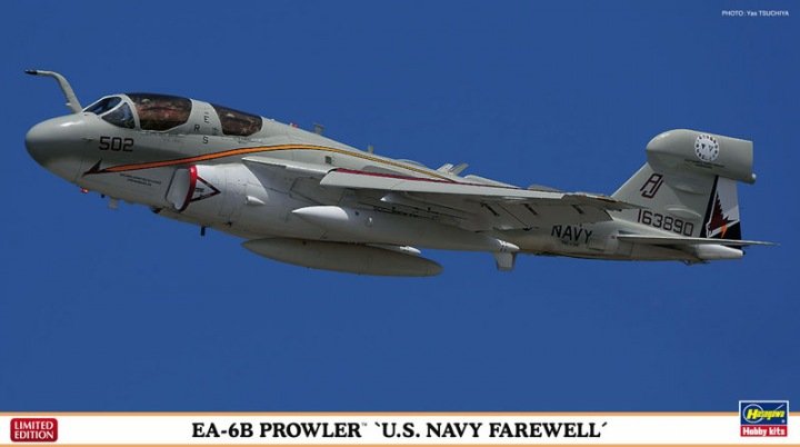 Hasegawa 02183 EA-6B Prowler US Navy Farewell 