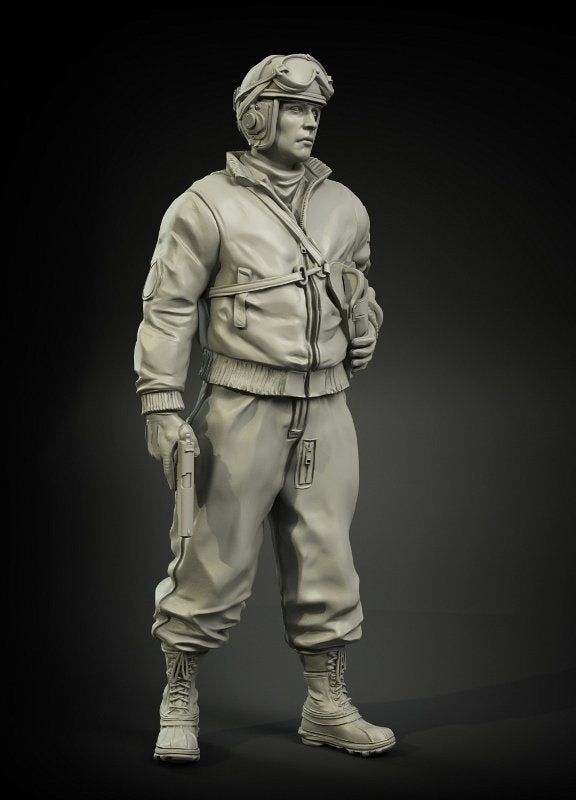 Panzer Art FI35-004 Tankiste de l'armée américaine en tenue d'hiver n° 1 1/35