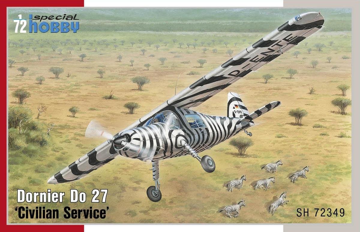 Special Hobby 72349 Dornier Do 27 « Service civil » 1/72