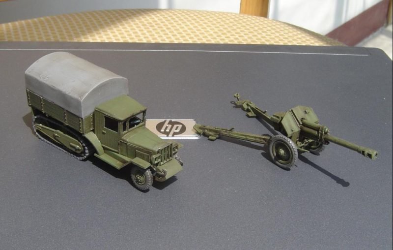 PST 72031 Obusier D-1 de 152 mm, échelle 1/72 – imagen 2