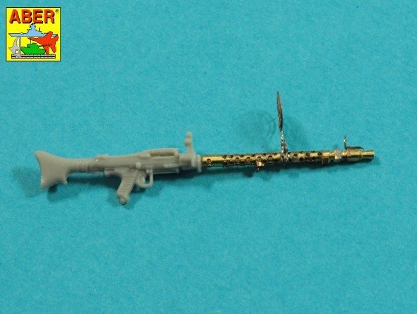 Canon Aber 35L-169 pour fusil MG34 allemand avec protection blindée 1/35 – immagine 3