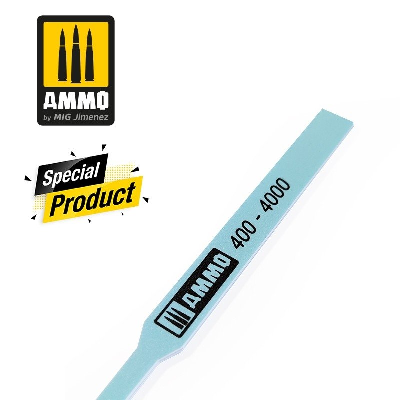Bâtonnets abrasifs de polissage et de ponçage Ammo of Mig 8566 400/4000 – imagen 2