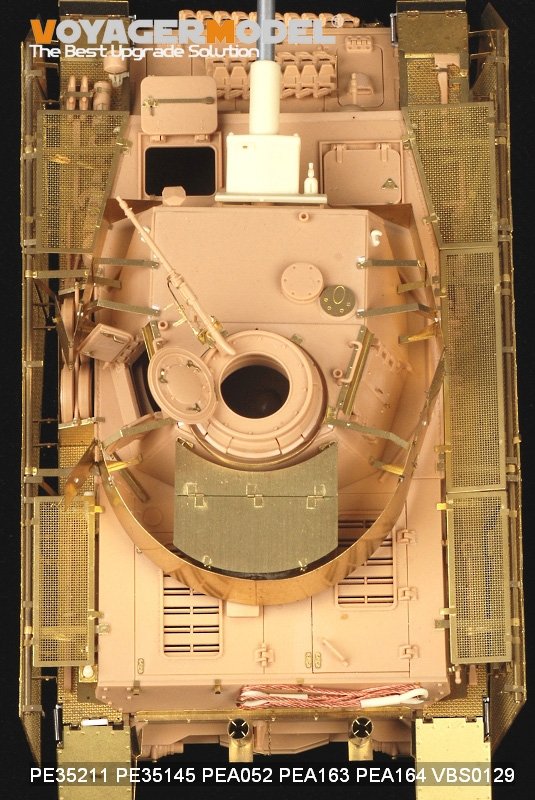 Voyager modèle PEA164 Panzer.IV allemand de la Seconde Guerre mondiale Ausf.J &amp;quot;Thoma Shields&amp;quot; grillage schürzen (pour tous) 1/35 – immagine 7