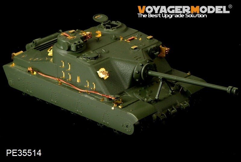 Voyager Model PE35514 WWII British A39 Tortoise heavy assault tank For MENG TS-002 1/35 – zdjęcie 2