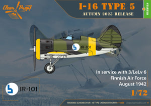 Clear Prop! CP72048 I-16 type 5 en service finlandais - Kit de démarrage 1/72 – Bild 6