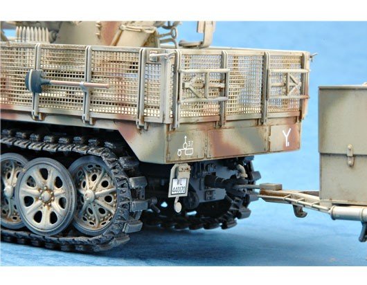 Trumpeter 01525 German 3.7cm Flak 37 auf Selbstfahrlafette Early 1/35 – zdjęcie 5