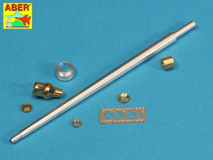 Canon Aber 35L-125 pour canon allemand de 8,8 cm Kw.K 43 (L/71) utilisé sur VK4502 (P) et Tiger B Porsche-Turm (1/35)