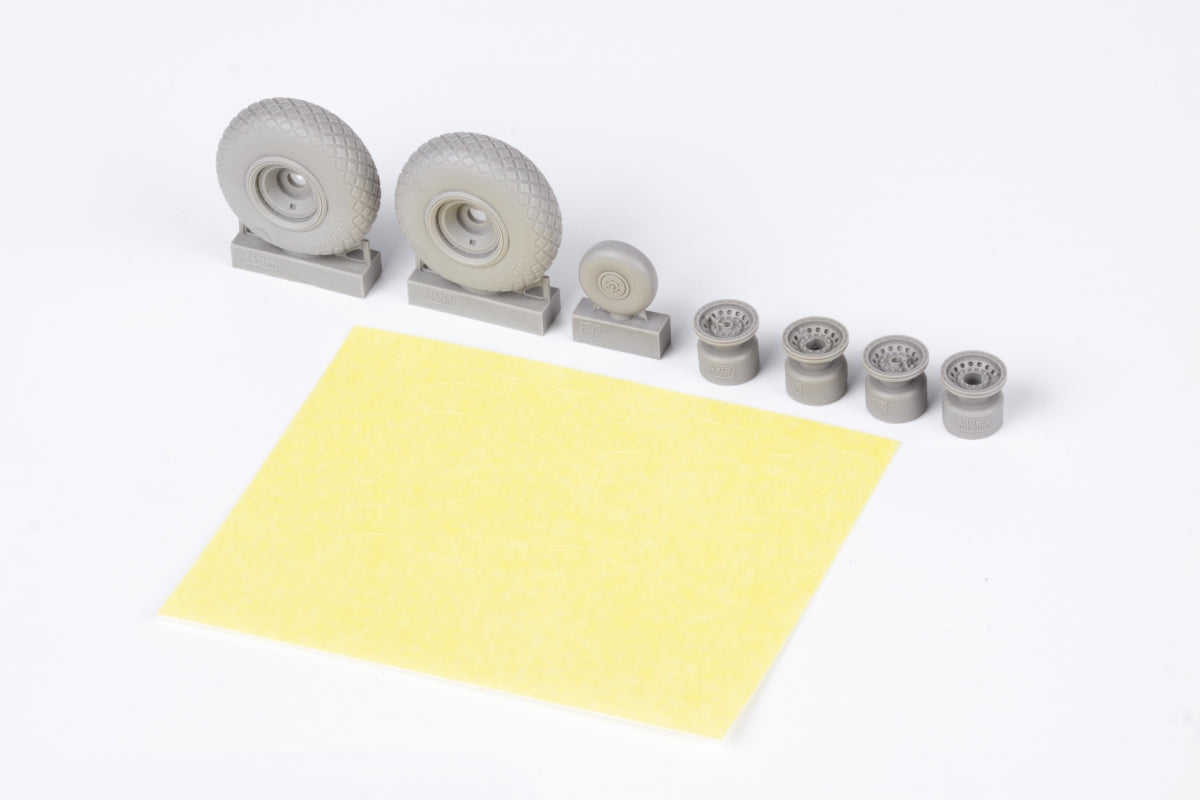 Roues Eduard 6481020 B-17F à profil diamant EDUARD 1/48