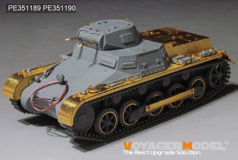 Maquette Voyager PE351189, char allemand Pz.Kpfw.I Ausf.B de la Seconde Guerre mondiale (pour TAKOM 2145), échelle 1/35 – Bild 2