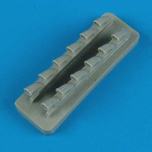 Pot d&amp;#39;échappement Quickboost QB48368 Ju 87B Stuka Italeri 1/48