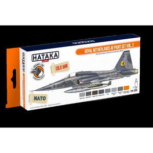 Hataka HTK-CS82 Royal Pays-Bas AF ensemble de peinture vol. 2 (8x17ml)