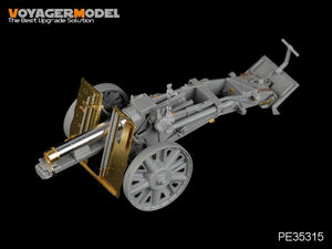 Maquette Voyager PE35315 Canon allemand de 150 mm s.IG.33 de la Seconde Guerre mondiale pour DRAGON 6259 et 6473, échelle 1/35 – immagine 2