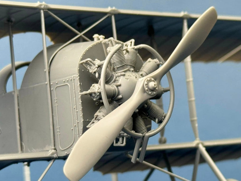 Maquette Cooper State Models 32010 Caudron G.III « Anzani » Service britannique et belge 1/32  – immagine 7