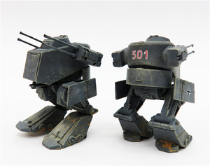 Modelcollect UA72195 Fist of War Mech de combat léger allemand Blf-100A de la Seconde Guerre mondiale, échelle 1/72 – image 3