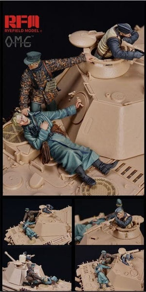 Ensemble de figurines Rye Field Model OM35001 pour Panther G Late 1/35 – immagine 3