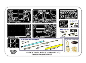 Aber K02M Pz.Kpfw. V Ausf.D/ A (Sd.Kfz.171) Panther 1/35 – zdjęcie 27