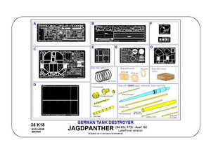 Aber 35K18 Sd,Kfz. 173 Jagdpanther - version tardive/finale (1/35) – Bild 14