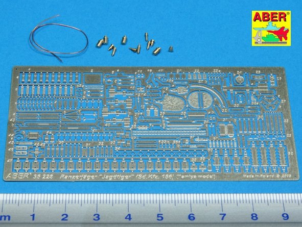Aber 35228 Jagdtiger (Sd.Kfz.186) - vol. 1 - ensemble de base (1/35) – Bild 2