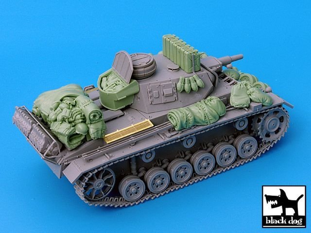 Black Dog T35030 Pz.Kpfw.III Ausf.N ensemble d&amp;#39;accessoires 1/35 – image 2